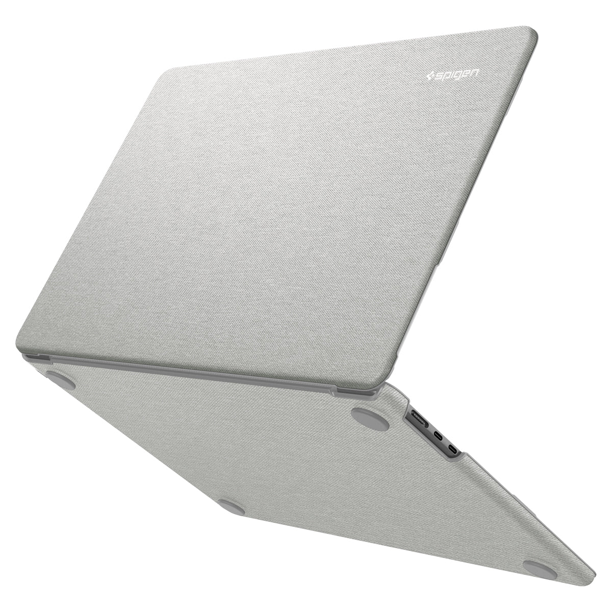 Spigen Urban Fit, heather gray - MacBook Air 13" M4 2025/M3 2024/M2 2022