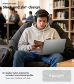 Spigen Urban Fit, heather gray - MacBook Air 13" M4 2025/M3 2024/M2 2022