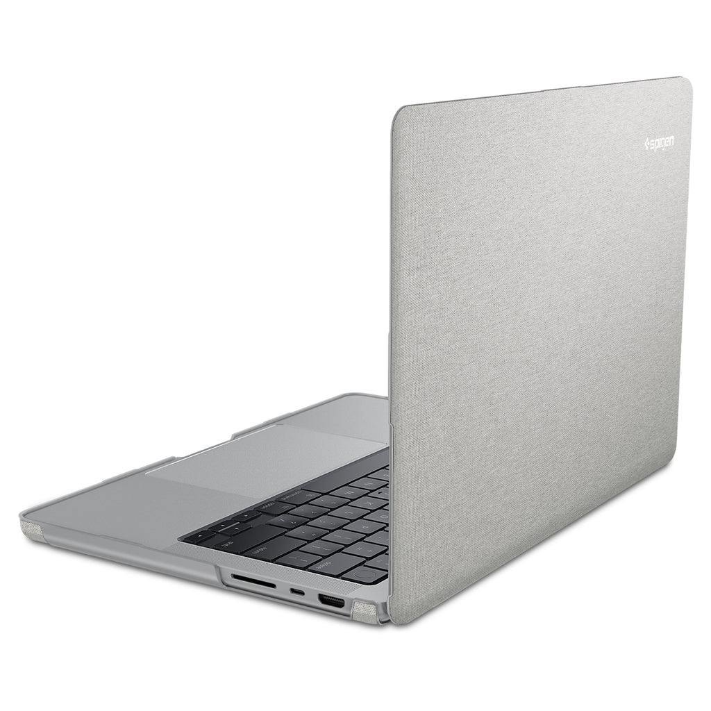 Spigen Urban Fit, heather gray - MacBook Pro 14" M5 2025/M4 2024/M3 2023/M2 2023/M1 2021