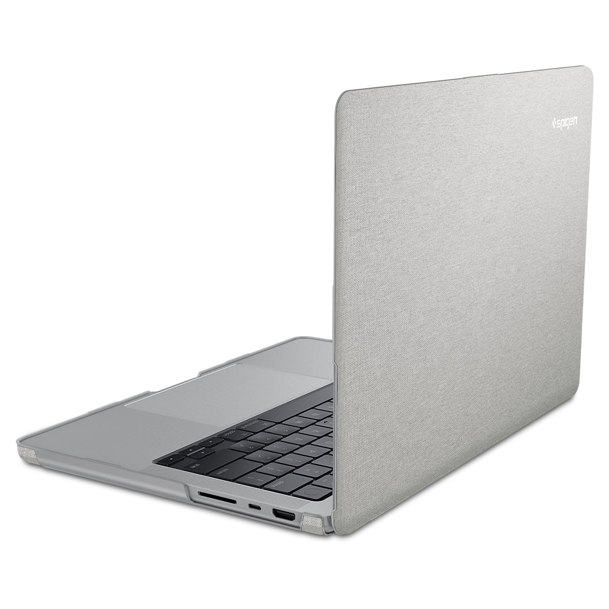 Spigen Urban Fit, heather gray - MacBook Pro 14" M5 2025/M4 2024/M3 2023/M2 2023/M1 2021