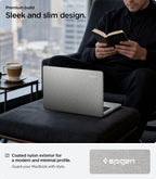 Spigen Urban Fit, heather gray - MacBook Pro 14" M5 2025/M4 2024/M3 2023/M2 2023/M1 2021