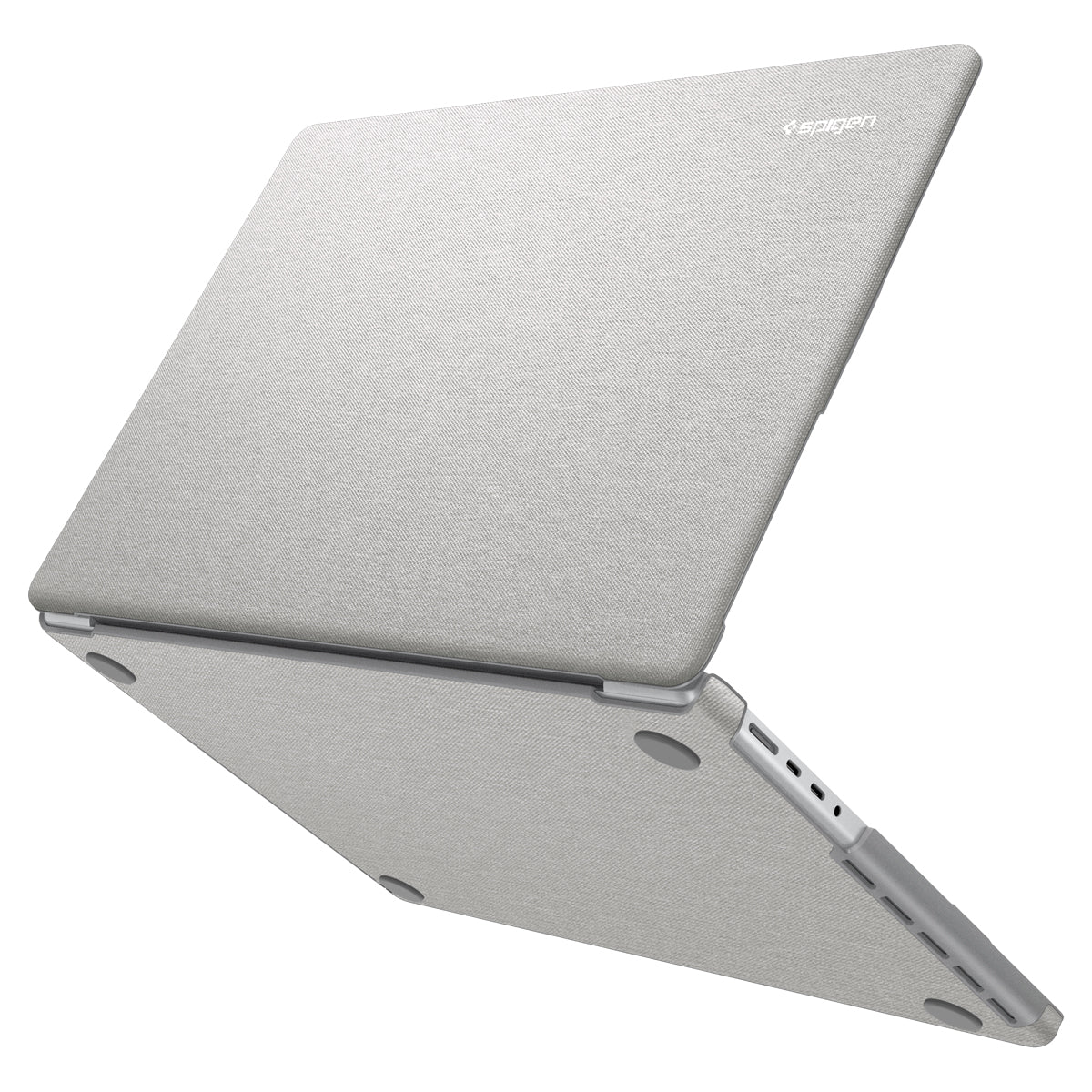 Spigen Urban Fit, heather gray - MacBook Pro 16" M4 2024/M3 2023/M2 2023/M1 2021