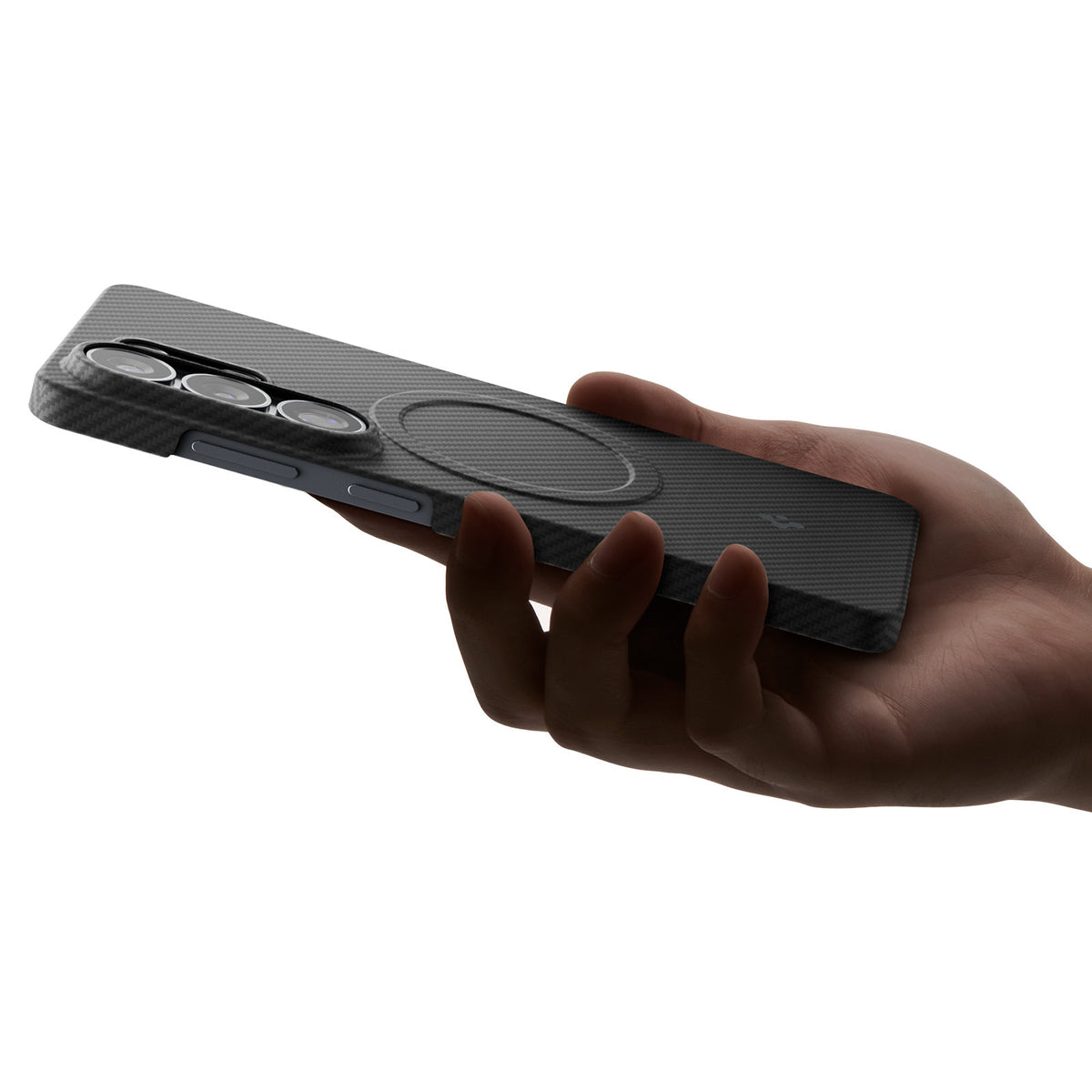 Spigen Air Skin Aramid MagSafe, čierny - Samsung Galaxy S26 Ultra