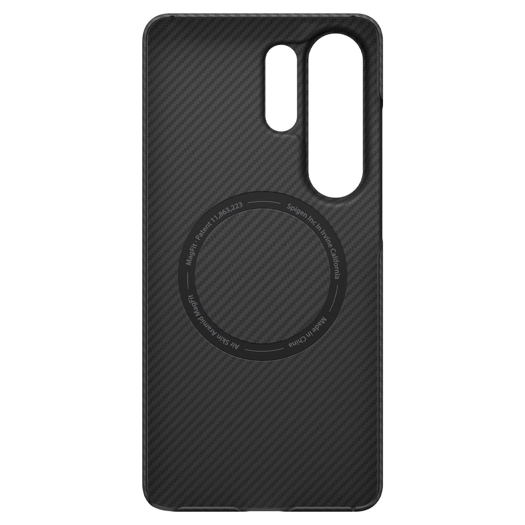 Spigen Air Skin Aramid MagSafe, čierny - Samsung Galaxy S26 Ultra