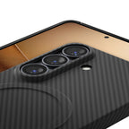 Spigen Air Skin Aramid MagSafe, čierny - Samsung Galaxy S26+