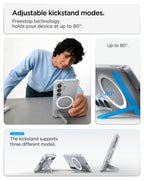 Spigen Ultra Hybrid S MagSafe, clear white - Samsung Galaxy S26