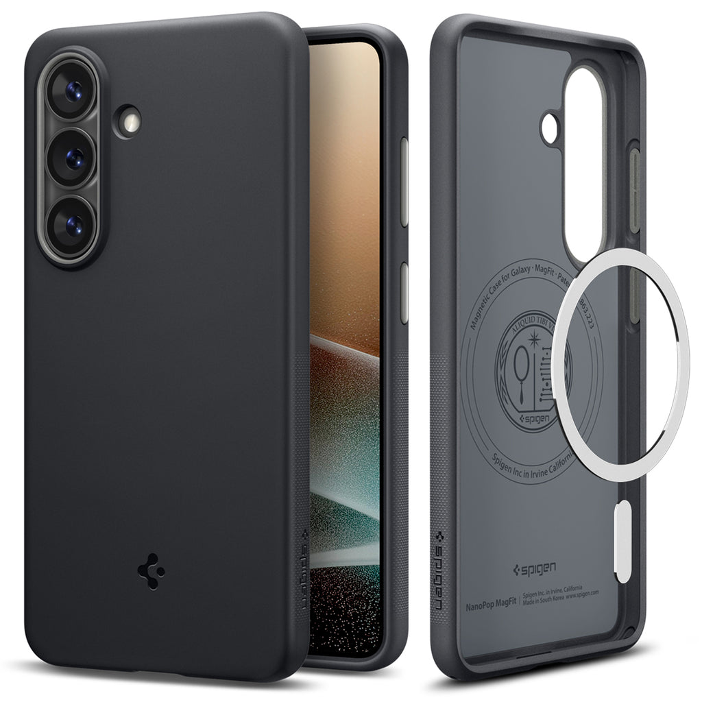 Spigen Nano Pop MagSafe, black sesame - Samsung Galaxy S26