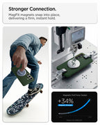 Spigen Nano Pop MagSafe, avo green - Samsung Galaxy S26