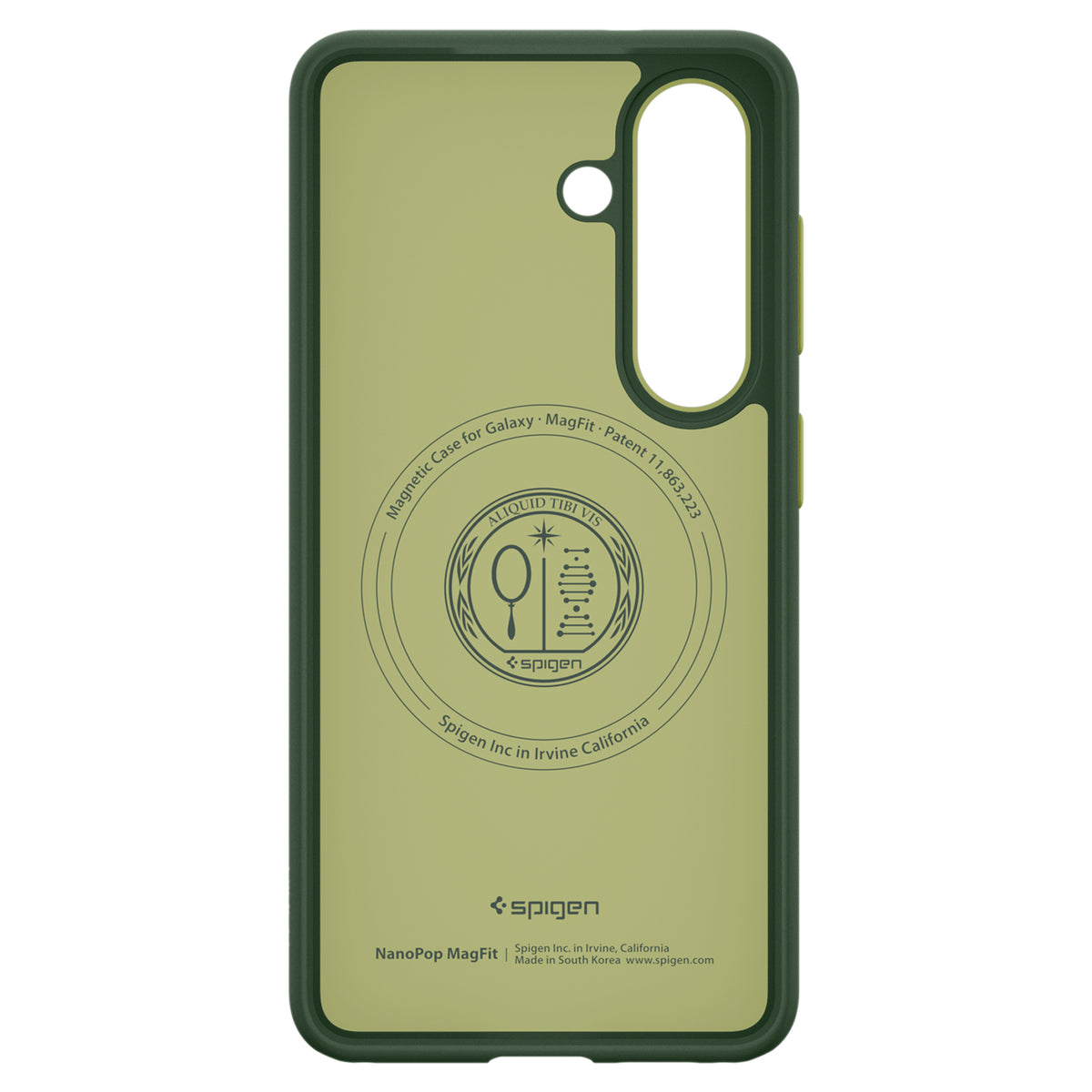 Spigen Nano Pop MagSafe, avo green - Samsung Galaxy S26