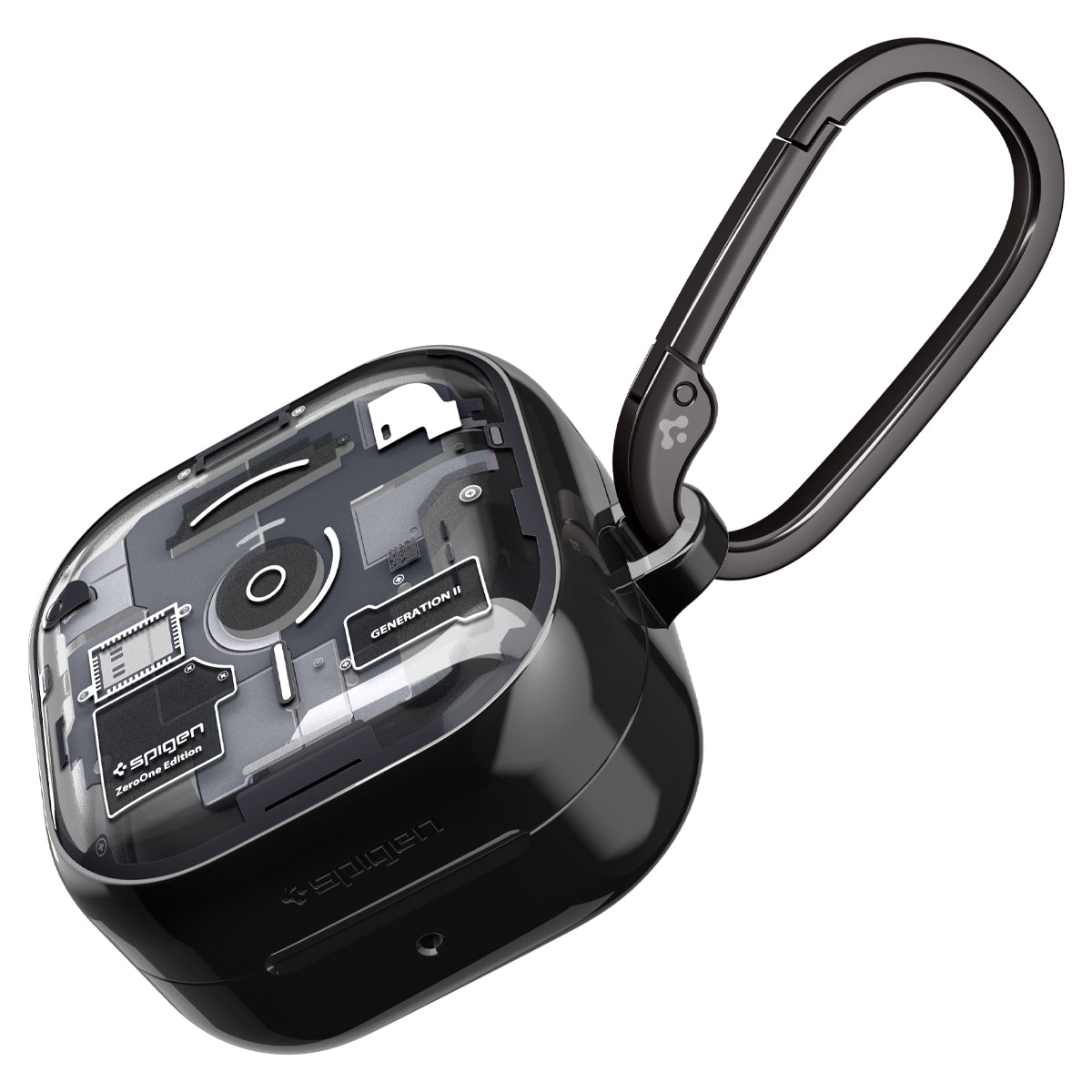 Spigen Ultra Hybrid, zero one black - Samsung Galaxy Buds 4 Pro/4