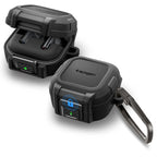 Spigen Lock Fit, matte black - Samsung Galaxy Buds 4 Pro/4