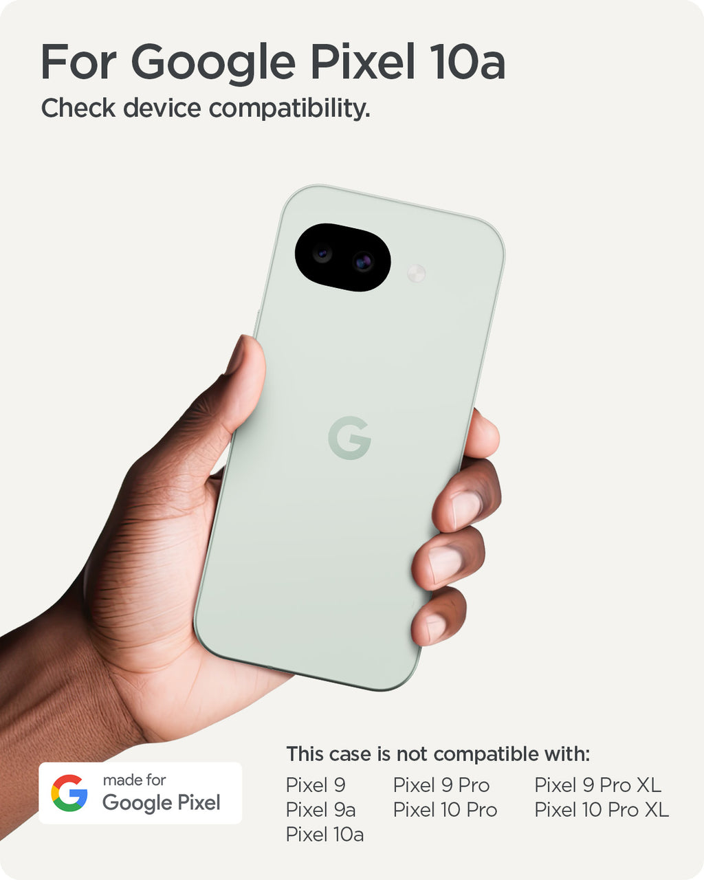Spigen Ultra Hybrid, crystal clear - Google Pixel 10a