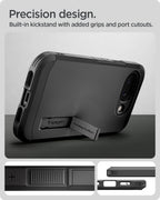 Spigen Tough Armor MagSafe, black - Google Pixel 10a