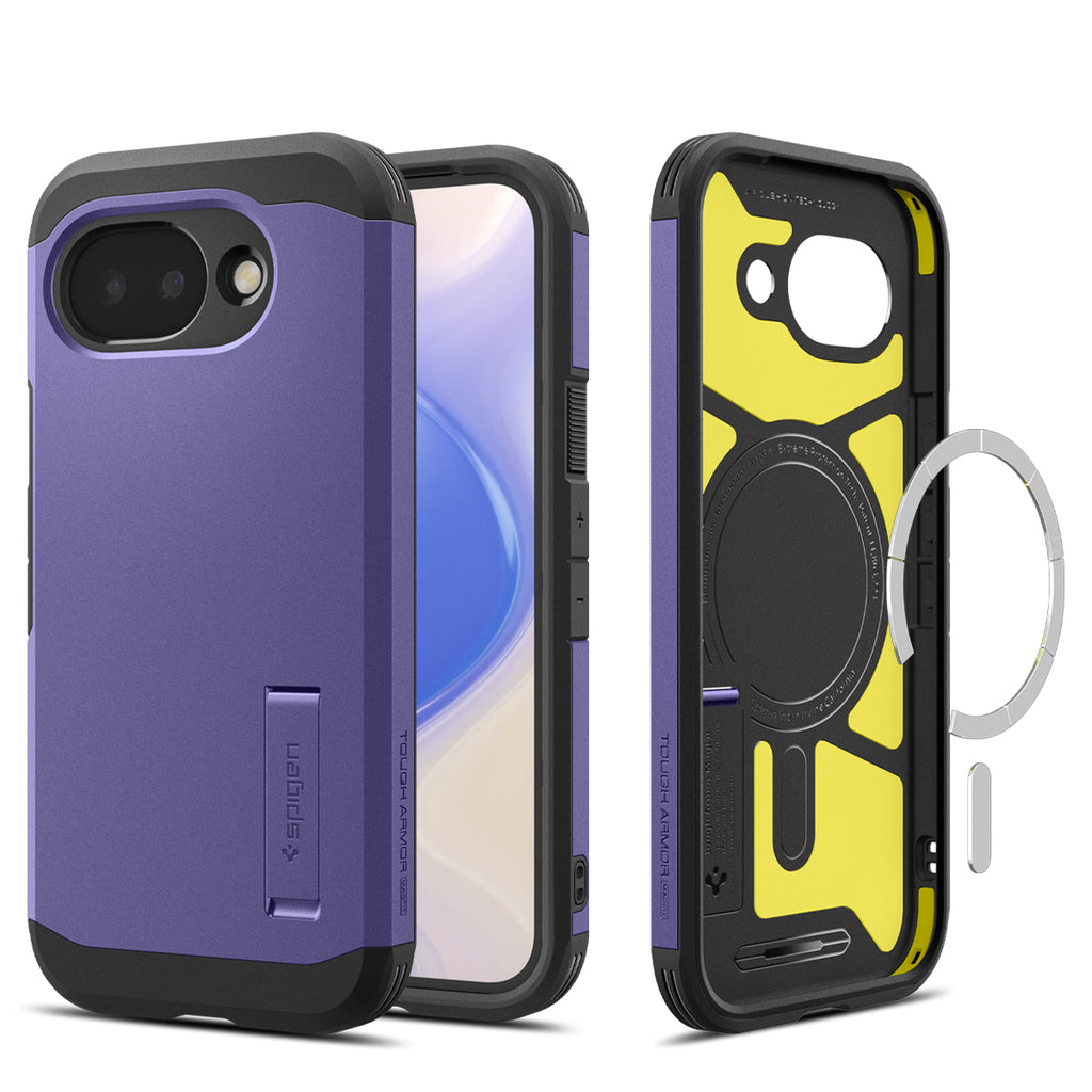 Spigen Tough Armor MagSafe, ash violet - Google Pixel 10a
