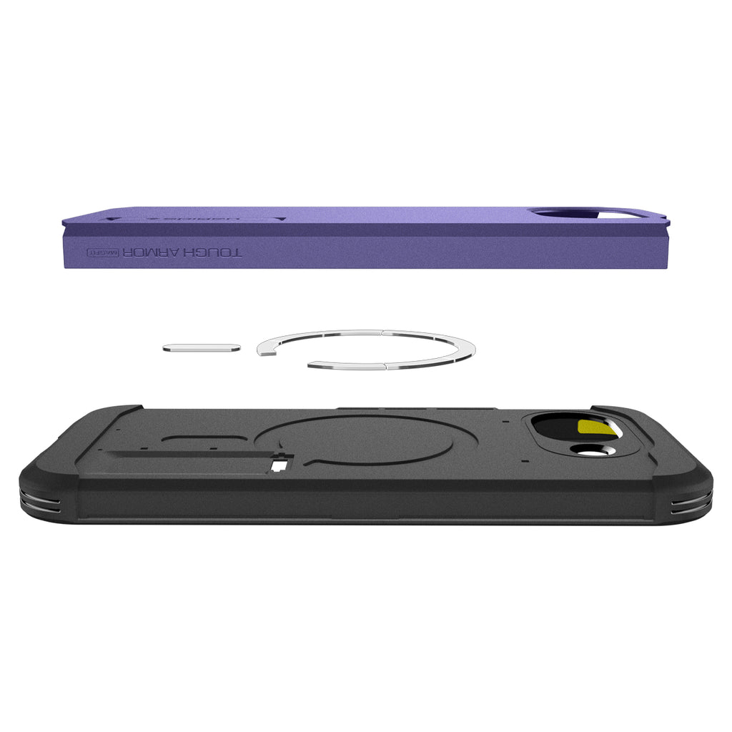 Spigen Tough Armor MagSafe, ash violet - Google Pixel 10a