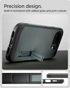 Spigen Tough Armor MagSafe, abyss green - Google Pixel 10a
