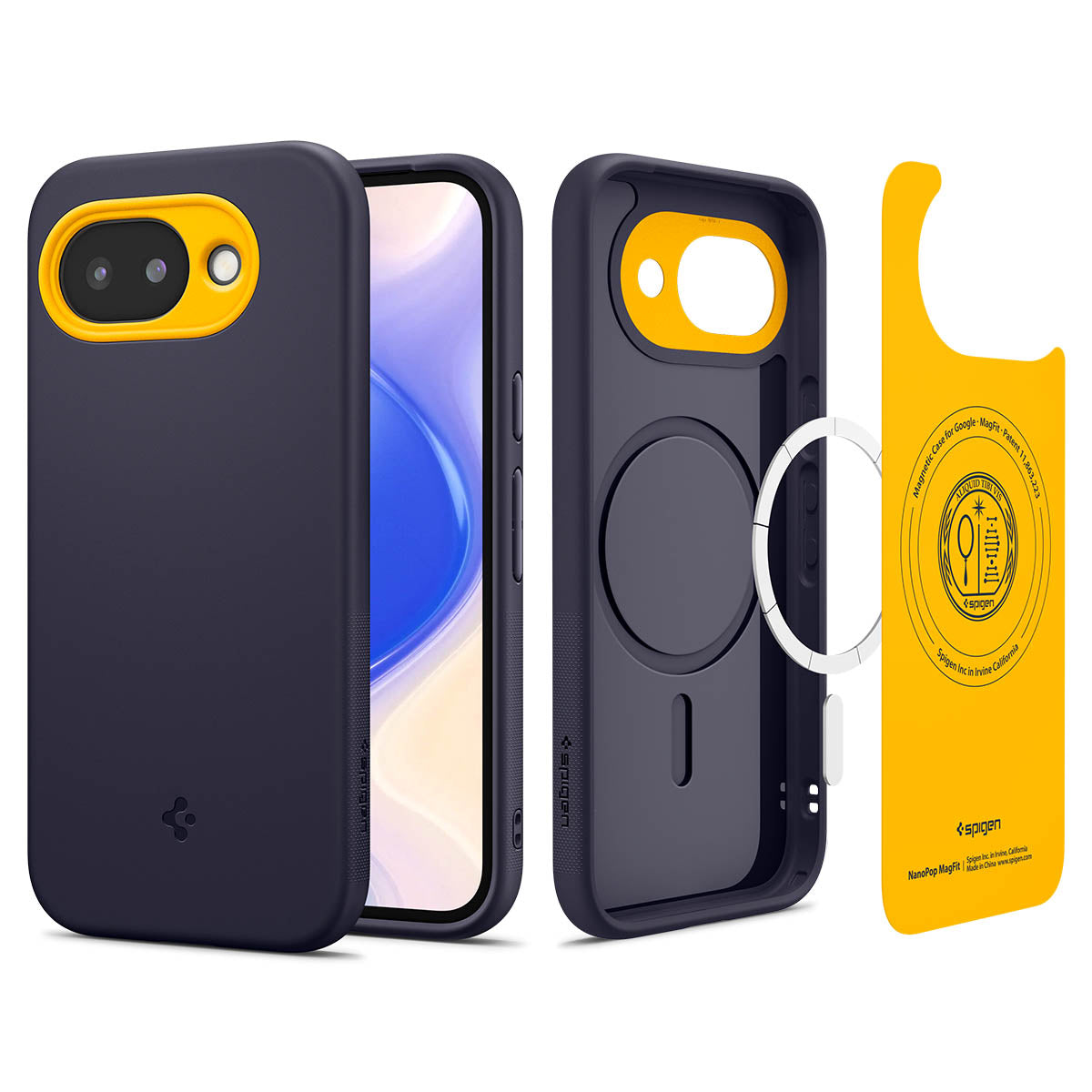 Spigen Nano Pop MagSafe, blueberry navy - Google Pixel 10a
