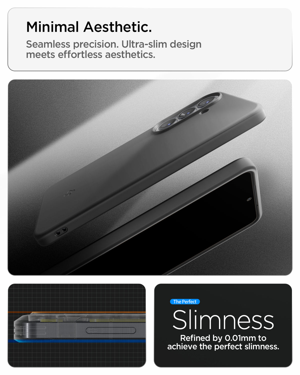 Spigen Thin Fit MagSafe, black - Samsung Galaxy S26+