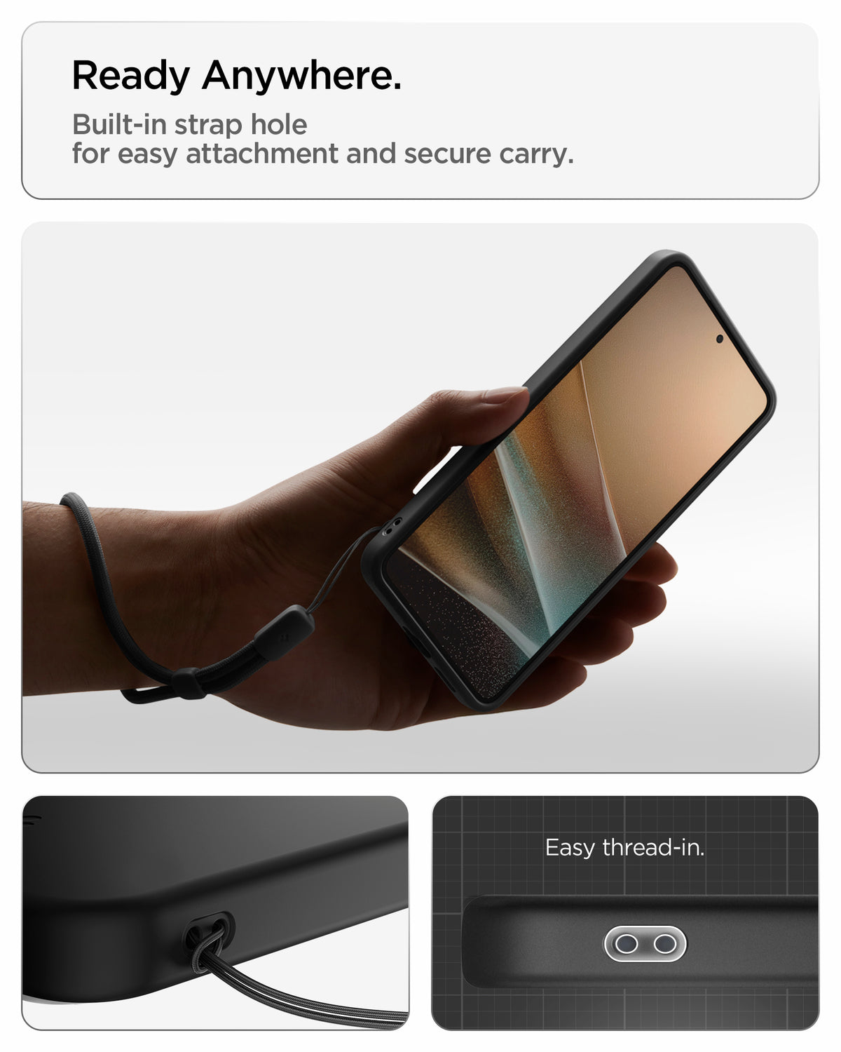 Spigen Thin Fit MagSafe, black - Samsung Galaxy S26