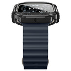 Spigen Rugged Armor (w Glass), matte black - Apple Watch Ultra 4/3/2/1 49mm