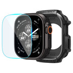Spigen Rugged Armor (w Glass), matte black - Apple Watch Ultra 4/3/2/1 49mm