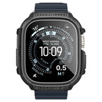 Spigen Rugged Armor (w Glass), matte black - Apple Watch Ultra 4/3/2/1 49mm