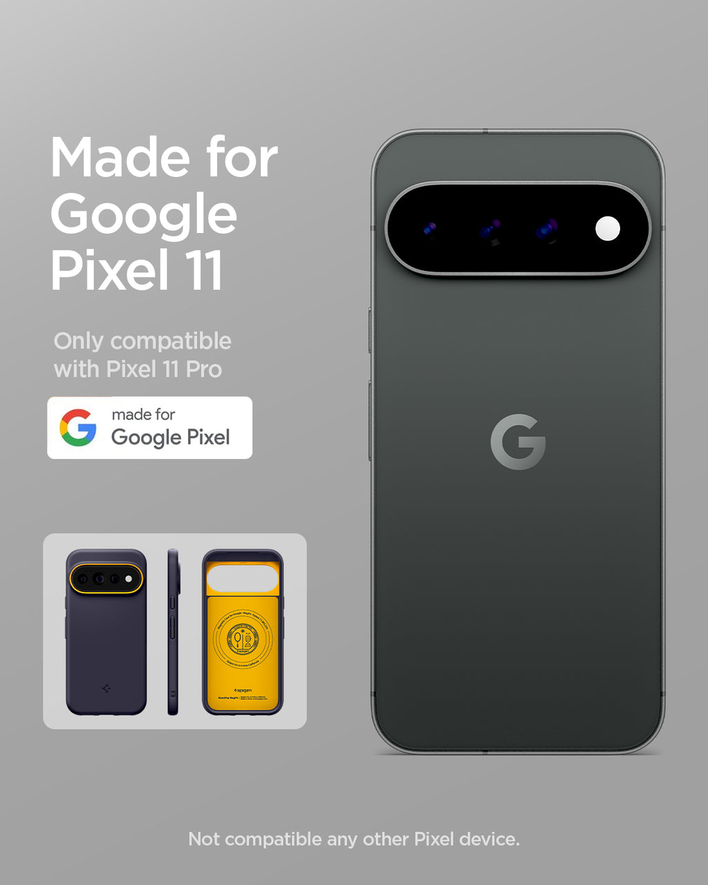 Spigen Nano Pop MagSafe, blueberry navy - Google Pixel 11 Pro