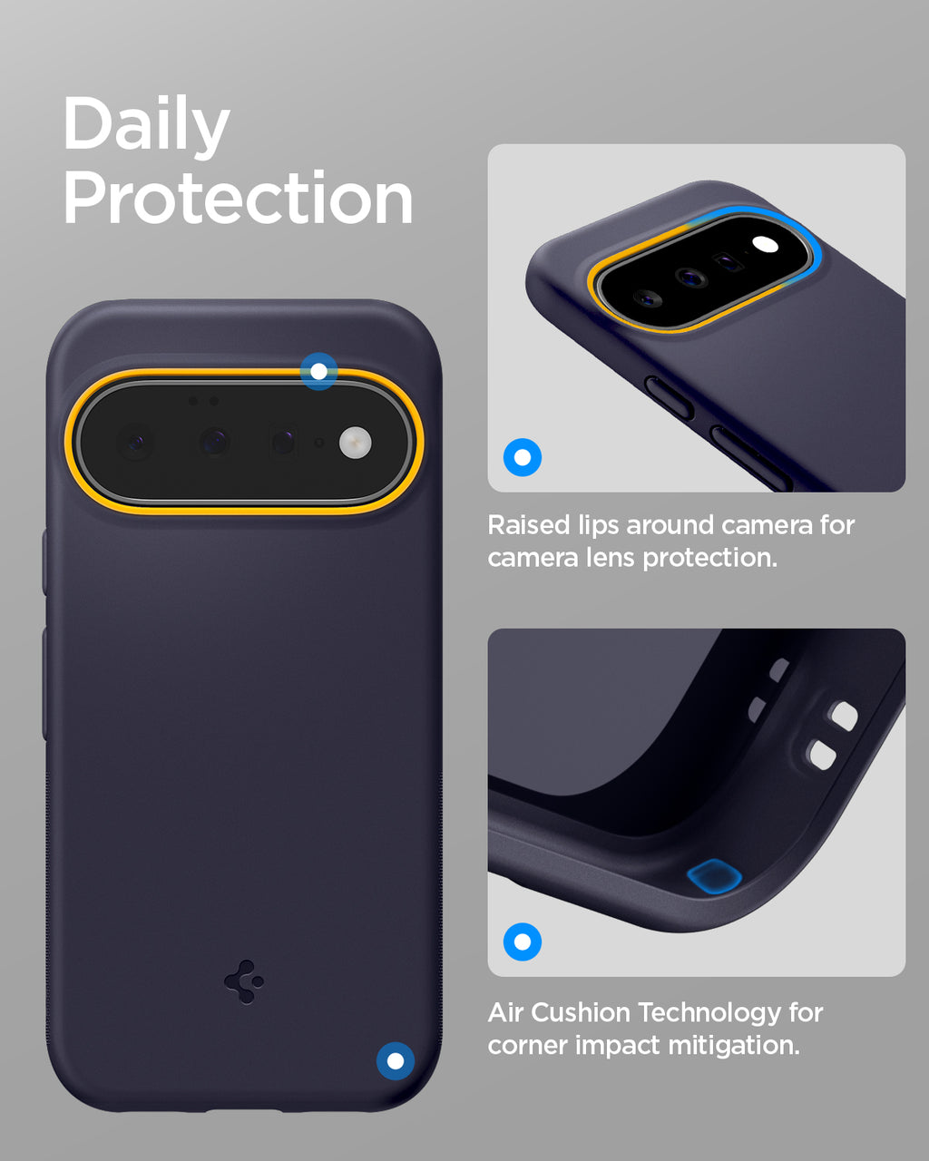 Spigen Nano Pop MagSafe, blueberry navy - Google Pixel 11