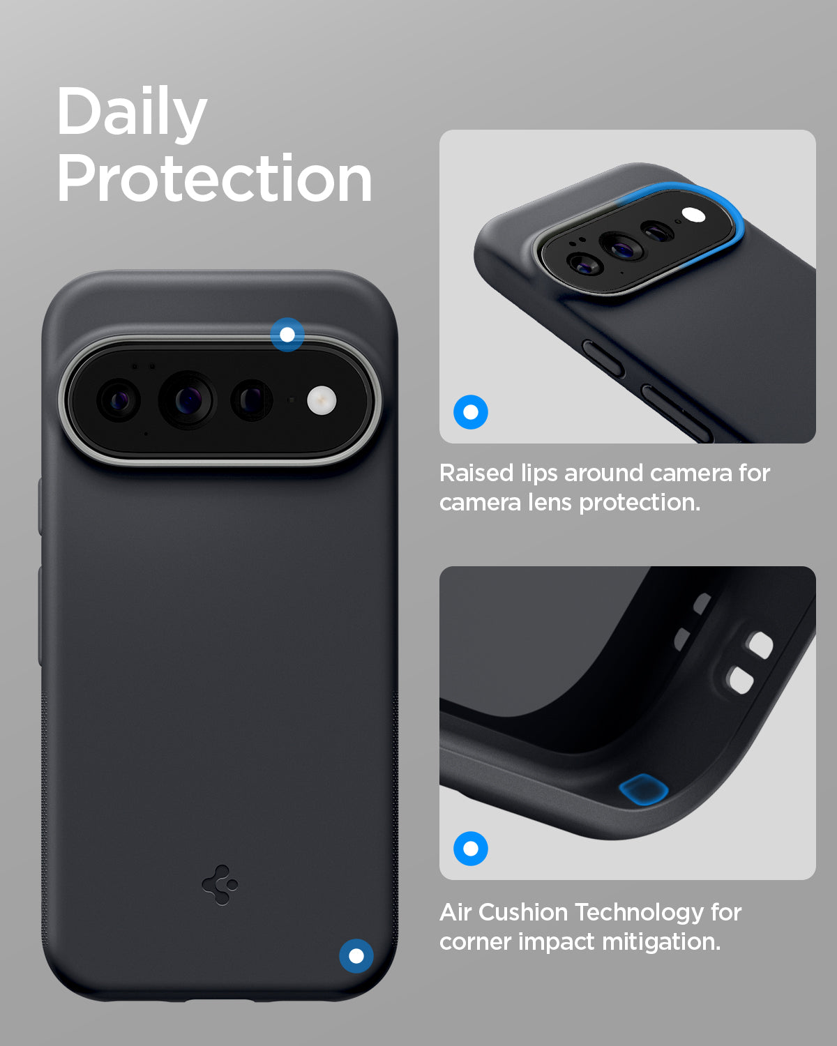 Spigen Nano Pop MagSafe, black sesame - Google Pixel 11 Pro XL