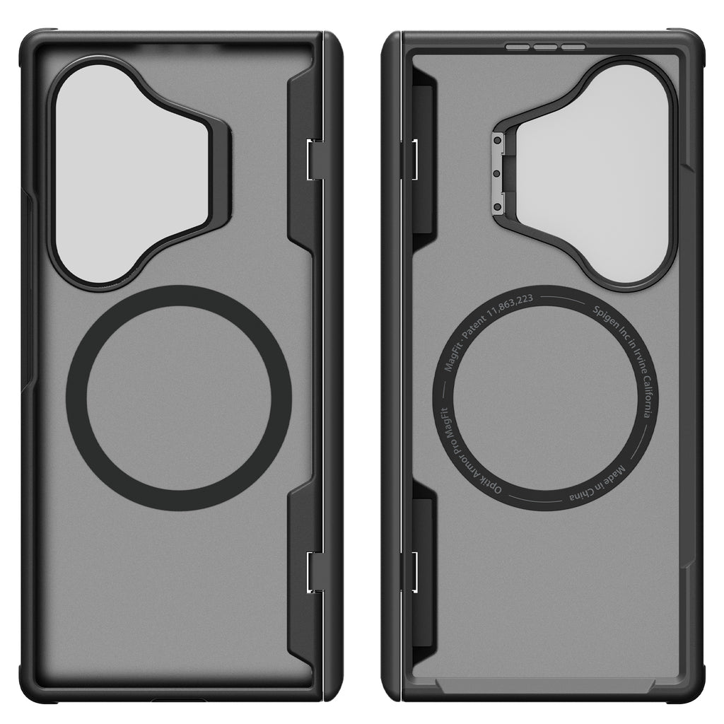 Spigen Optik Armor Pro MagSafe, black - Samsung Galaxy Z Fold8 Ultra