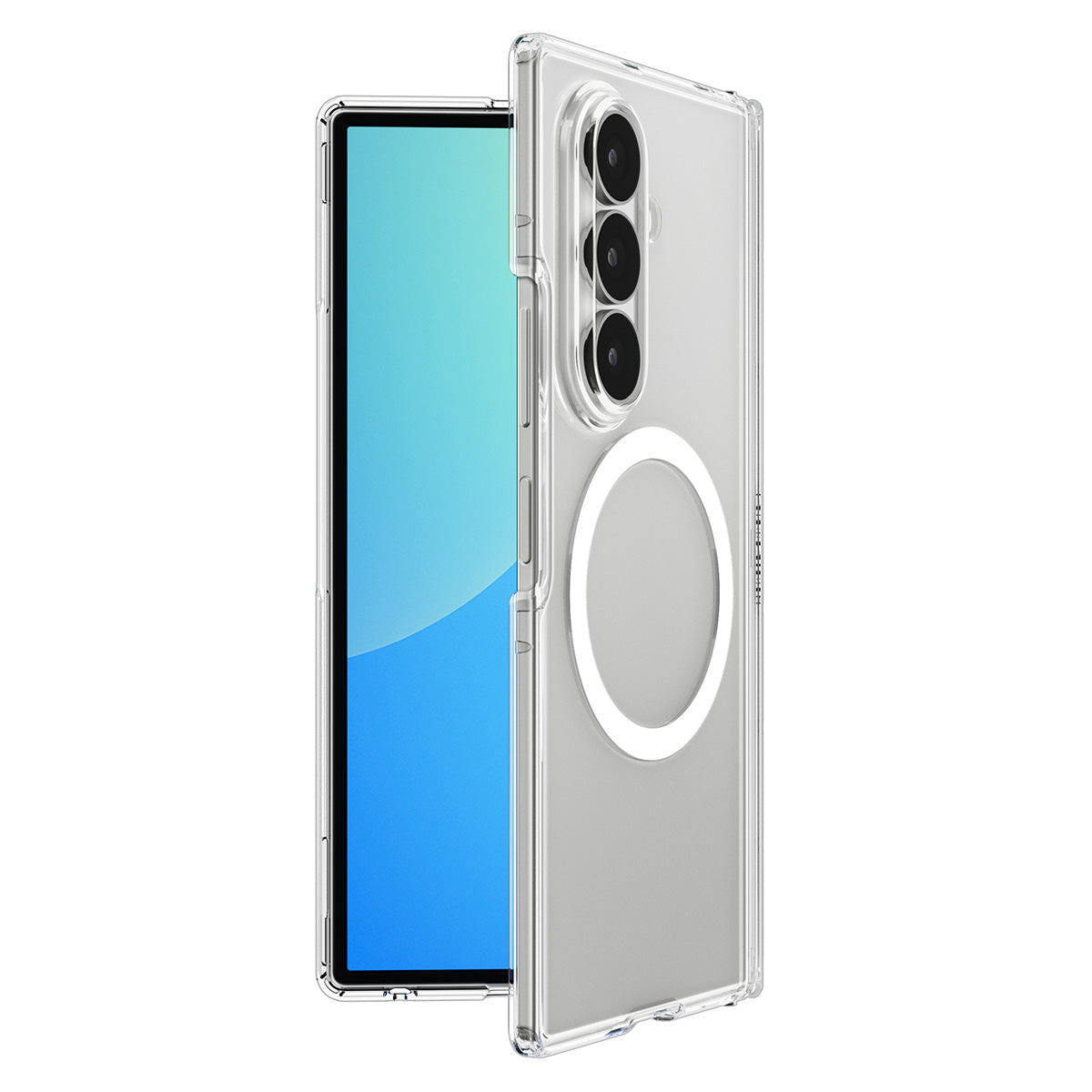 Spigen Ultra Hybrid Pro MagSafe, clear white - Samsung Galaxy Z Fold8 Ultra