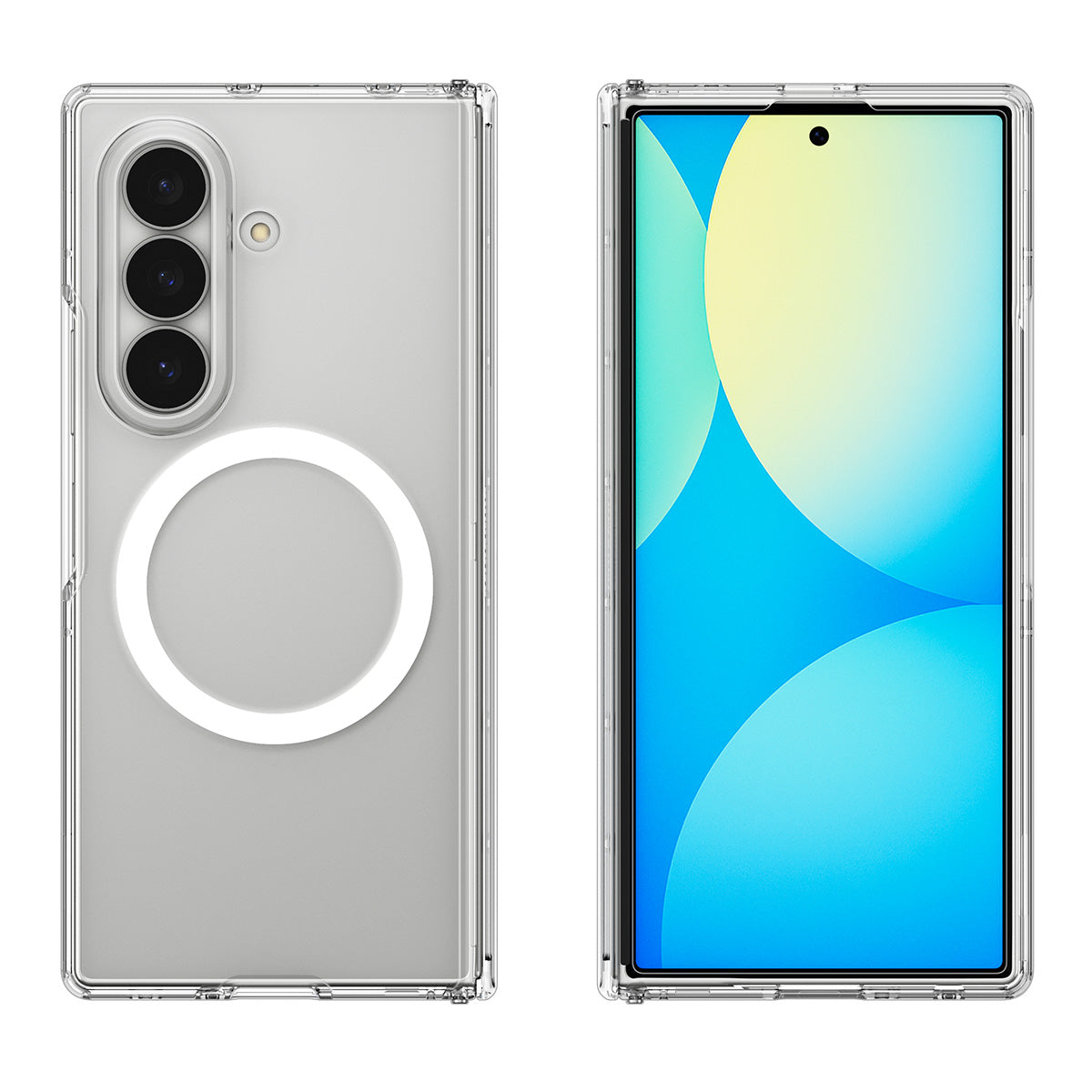 Spigen Ultra Hybrid Pro MagSafe, clear white - Samsung Galaxy Z Fold8 Ultra
