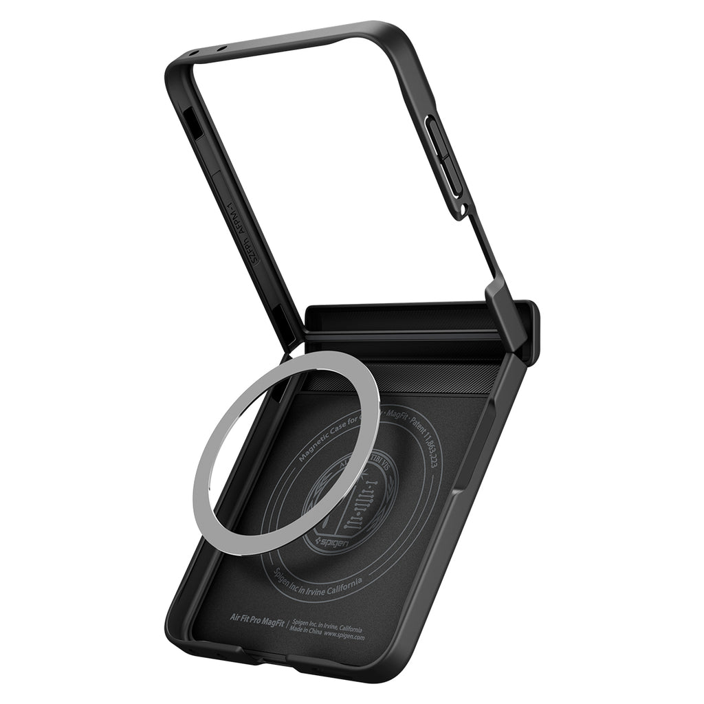 Spigen Air Fit Pro MagSafe, čierny – Samsung Galaxy Z Flip8