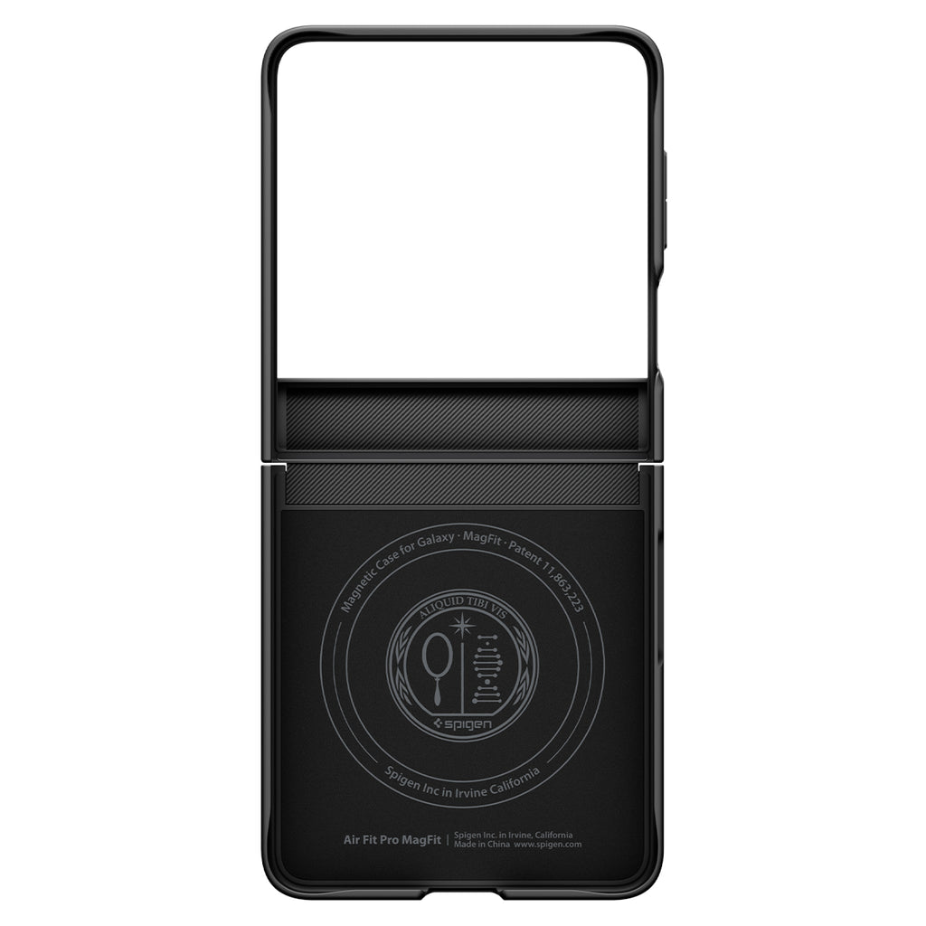 Spigen Air Fit Pro MagSafe, čierny – Samsung Galaxy Z Flip8