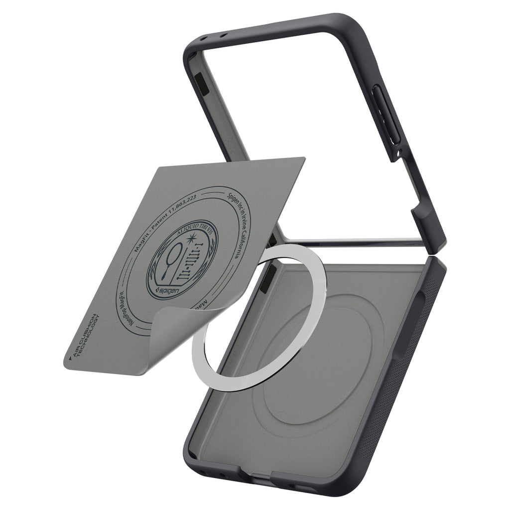 Spigen Nano Pop MagSafe, black sesame - Samsung Galaxy Z Flip8