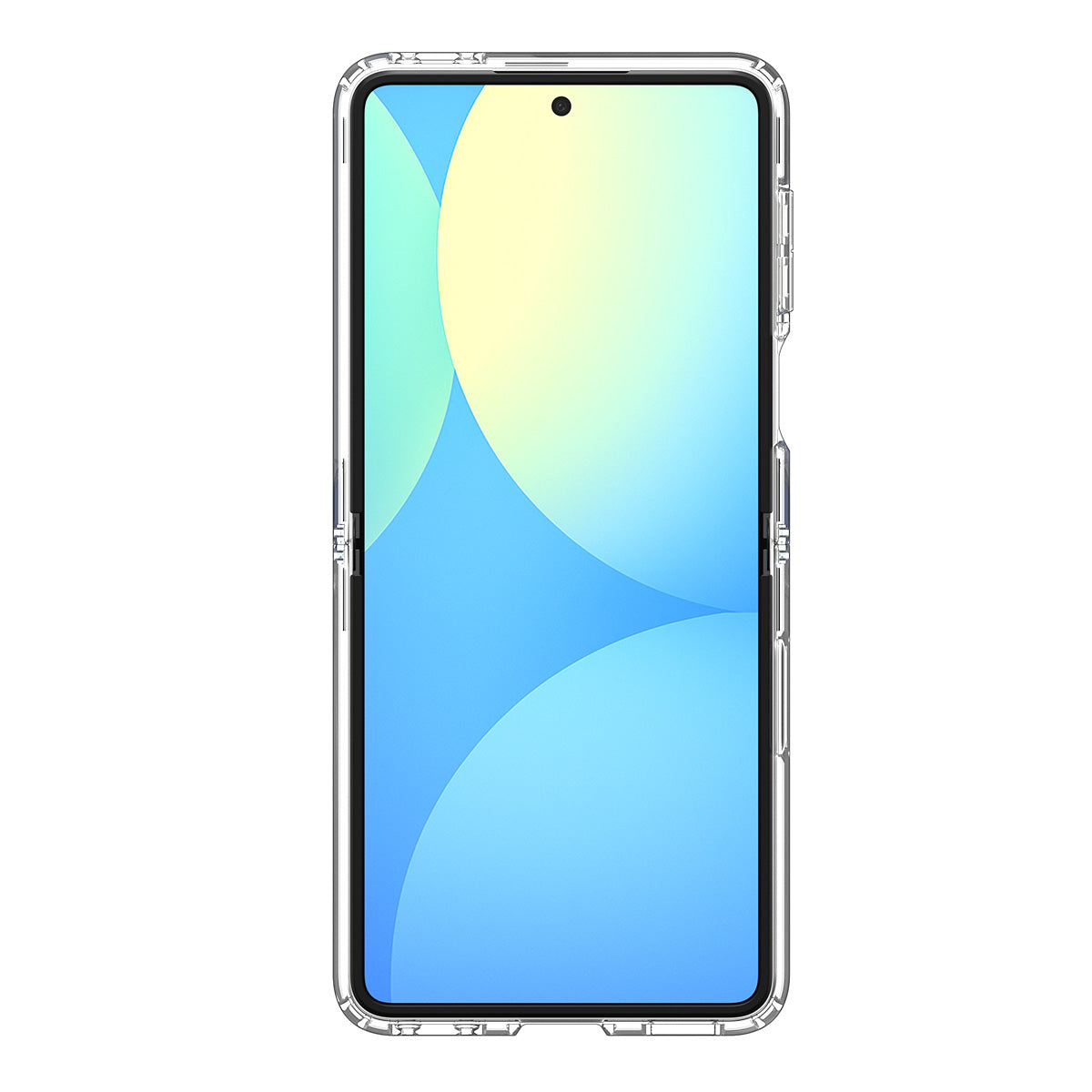 Spigen Ultra Hybrid Pro MagSafe, priehľadná biela – Samsung Galaxy Z Flip8