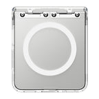 Spigen Ultra Hybrid Pro MagSafe, priehľadná biela – Samsung Galaxy Z Flip8