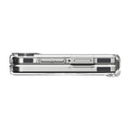 Spigen Ultra Hybrid Pro MagSafe, priehľadná biela – Samsung Galaxy Z Flip8