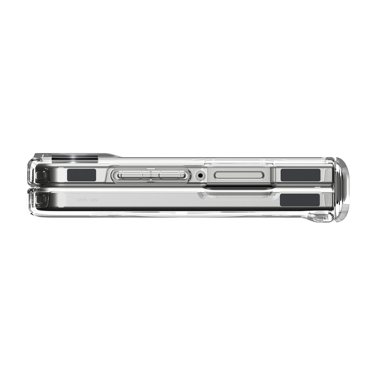 Spigen Ultra Hybrid Pro MagSafe, priehľadná biela – Samsung Galaxy Z Flip8