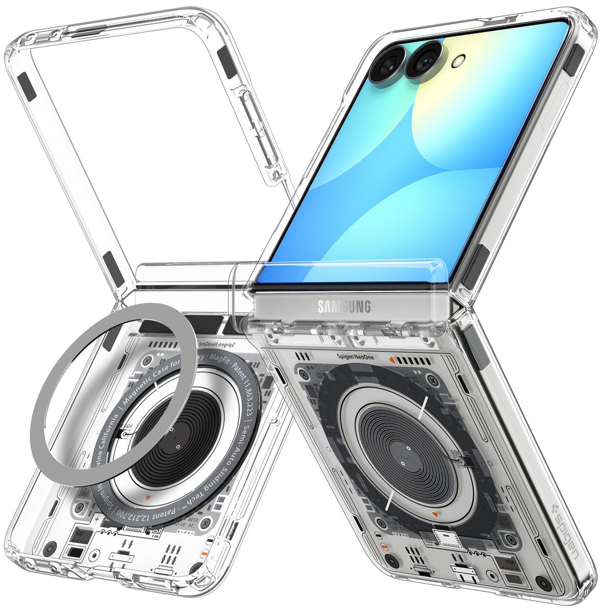 Spigen Ultra Hybrid Pro MagSafe, neo one - Samsung Galaxy Z Flip8
