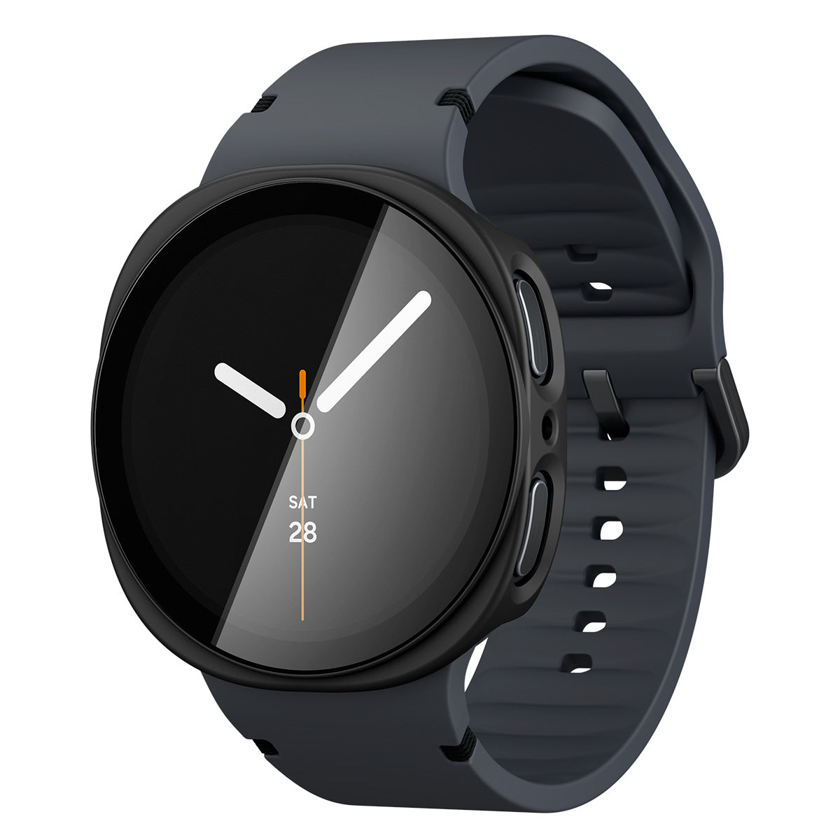 Spigen Thin Fit 360, čierna – Samsung Galaxy Watch 9/8 40mm