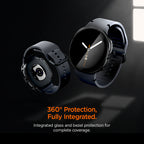 Spigen Thin Fit 360, čierna – Samsung Galaxy Watch 9/8 40mm