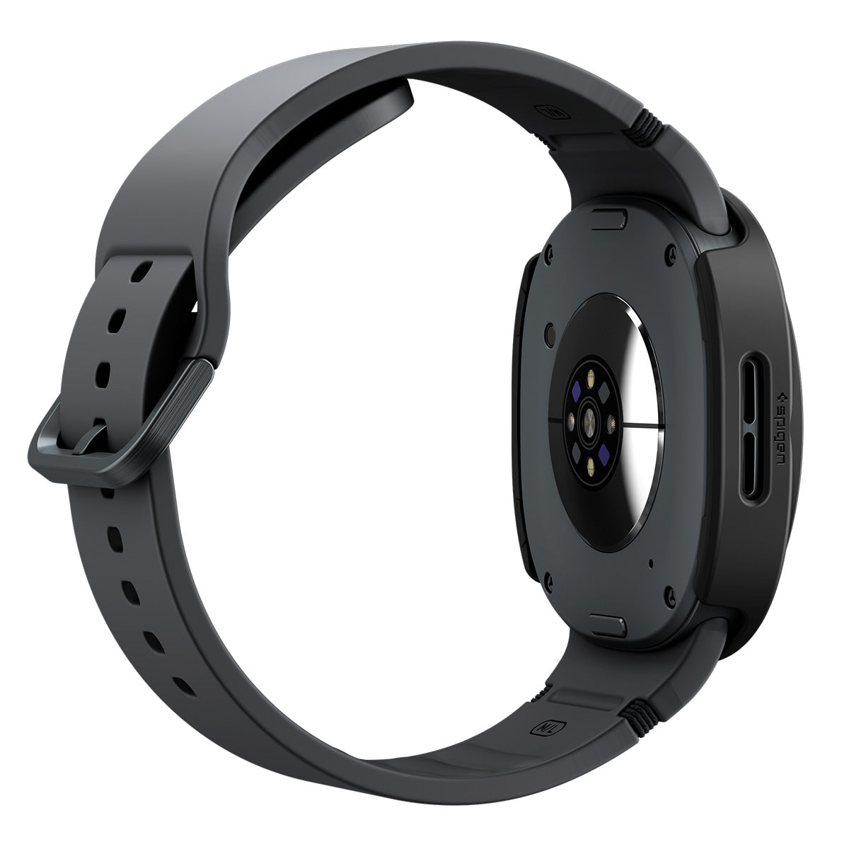 Spigen Thin Fit 360, čierna – Samsung Galaxy Watch 9/8 40mm