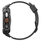 Spigen Rugged Armor Pro, matte black - Samsung Galaxy Watch Ultra 2 47mm