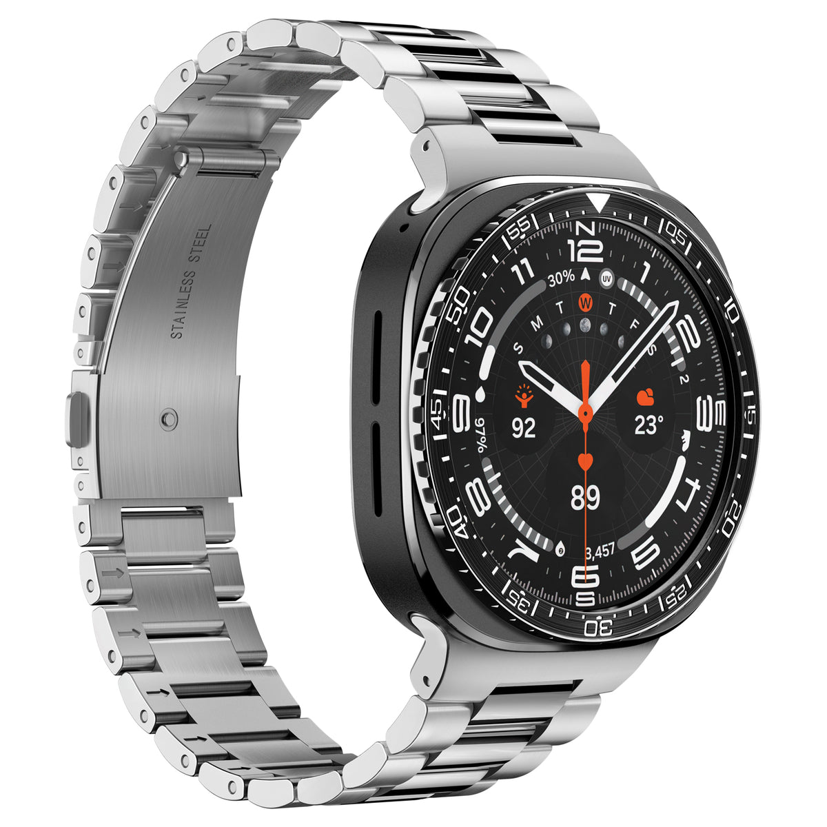 Spigen Bezel Tune (Diver), black - Samsung Galaxy Watch Ultra 2 47mm