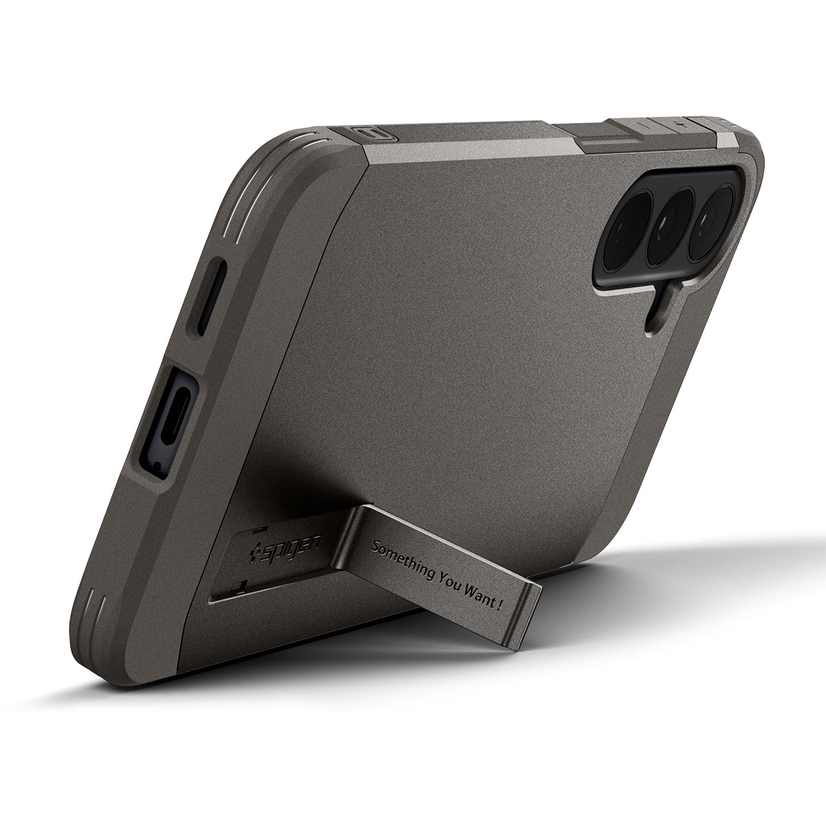 Spigen Tough Armor MagSafe, gunmetal - Samsung Galaxy S26 FE