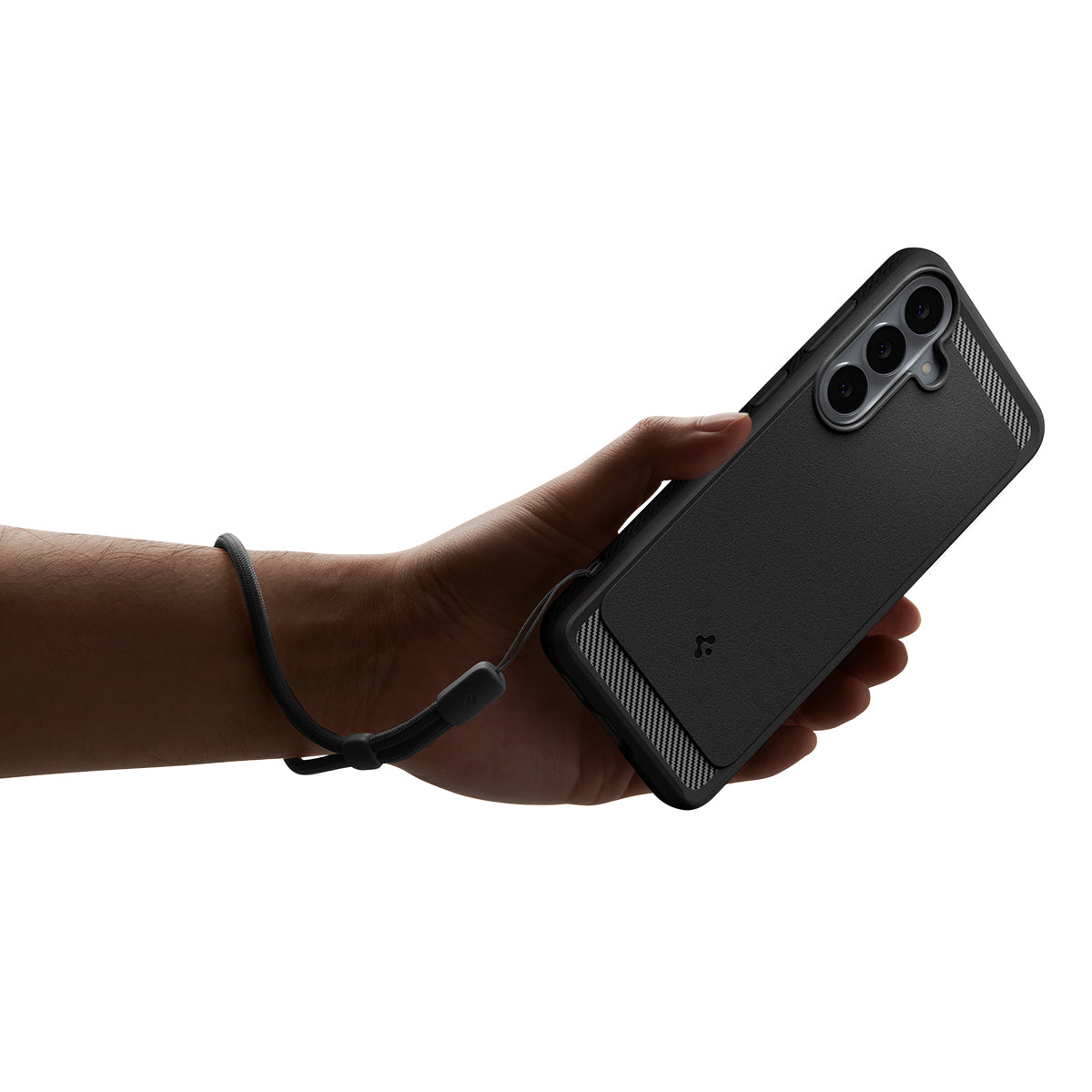 Spigen Rugged Armor, matte black - Samsung Galaxy S26 FE