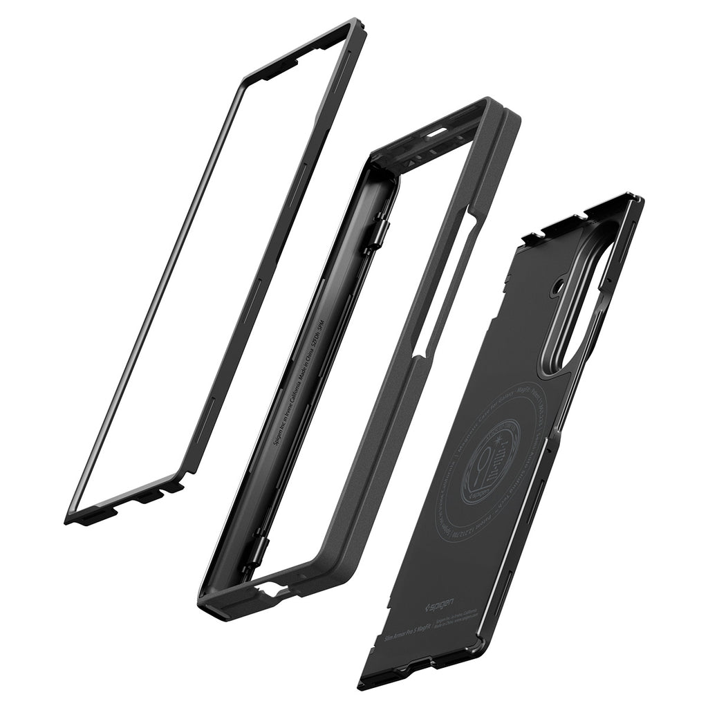 Spigen Slim Armor Pro S MagSafe, black - Samsung Galaxy Z Fold8 Ultra