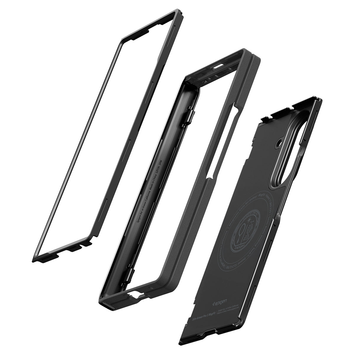 Spigen Slim Armor Pro S MagSafe, black - Samsung Galaxy Z Fold8 Ultra