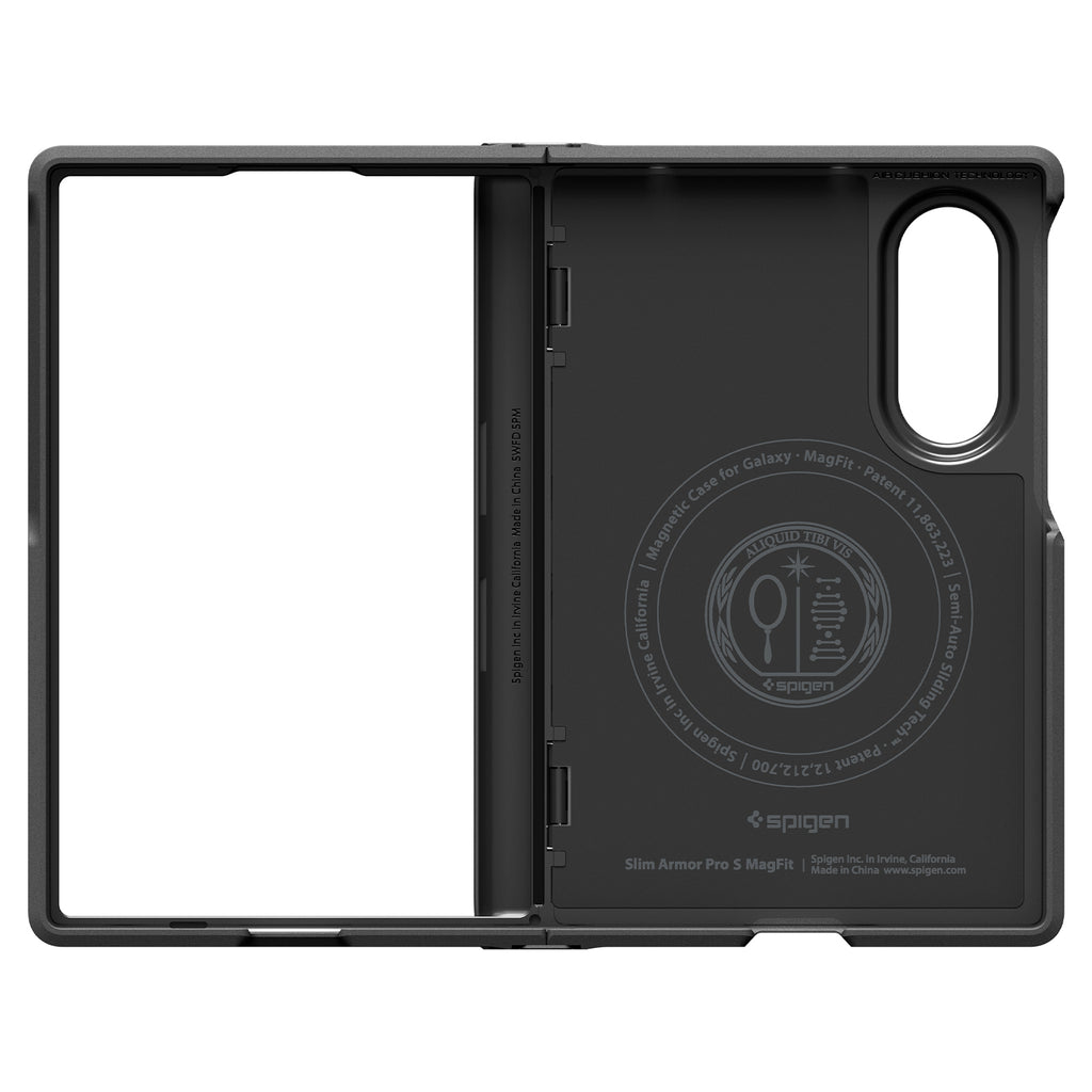 Spigen Slim Armor Pro S MagSafe, black - Samsung Galaxy Z Fold8
